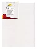 KREUL 680120 - Solo Goya Stretched Canvas Basic Line, Keilrahmen ca. 80 x 120 cm, mit Leinwand aus Baumwolle 4 fach grundiert, ideal für Öl, Acryl-und Gouachefarben