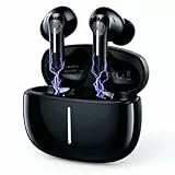 Revono S81A Bluetooth 5.4 Kopfhörer In-Ear – Kabellose Ohrhörer mit ANC & ENC Geräuschunterdrückung, Schwarz, 50h Spielzeit, 13mm Treiber, JL 7006 Chip, USB-C, kompatibel mit iOS/Android