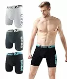 Trendy Boy Herren Extra-Lang Boxershorts – Baumwolle Stretch Boxers, 3er-Pack Klassische Passform (1739-C1, XXL)