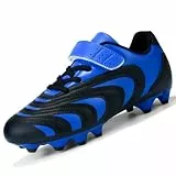 Unitysow Kinder Fußballschuhe Jungen Mädchen Sportliche Fussballschuhe Outdoor Athletics Professionelle Turf Trainingsschuhe Footballschuhe,Blau,Gr.38