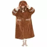 CR ROLECOS Lebkuchenmann Onesie Schlafanzug Pyjamas Lebkuchen-Schlafanzug Kostüm-Overall mit Kapuze fur Party S