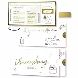 Reisegutschein zum Verschenken mit Rubbelaufkleber - Gutschein für Urlaubsreise oder Städtetrip zum Geburtstag Karte Flugticket Boarding Pass Geschenk als Rubbelkarte selbst gestalten Gutschein Reise