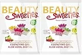 BeautySweeties Süße Kronen 125 g | Fruchtig-süße & vegane Fruchtgummi-Kronen mit 15% Fruchtmus und Fruchtsaft | Mit Coenzym Q1, Aloe Vera und Biotin | 1 x 125 g Beutel (Packung mit 2)