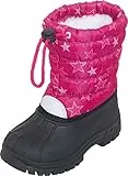 Playshoes Unisex Kinder Winter-bootie Schneeschuh, Sterne, 26/27 EU