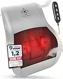 MASSAGEWERK® Shiatsu Rücken- und Nackenmassagegerät | Elektrisches Nackenmassagegerät mit Wärmefunktion | Ergonomisch, Ideal zur Linderung von Muskelverspannungen und Schmerzen