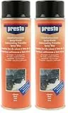 presto 690181 Unterbodenschutz Wachs schwarz 500 ml (Packung mit 2)