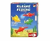 Noris 606187098 - Kleine Fische - Für alle flinken Kartenspieler, die nicht gerne im Trüben fischen, ab 7 Jahren, Blau, Grün, Mehrfarbig