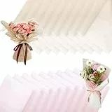 fuxunamz Blumenstrauß Geschenkpapier, Blumen Floristenbedarf, Wrapping Paper Perfect für Blumen, Geschenke, Crafts 30x30 cm