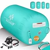 KESSER® Aufblasbare Airtrack | inkl. Tragetasche & elektr. Luftpumpe | Barrel Tumbling, Yoga, Fitnessmatte, Trainingshilfe, Turnmatte, Balance Trainer, Sportmatte, Luftmatratze, Workout