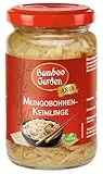 Bamboo Garden - Mungbohnenkeimlinge | Küchenfertiges Gemüse für Wok-Gerichte | Vegan | 180 g (Abtropfgewicht) im Glas
