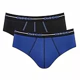 Sloggi Herren Unterhose Men Start Midi C Box, 2-Pack, 7, Multiple Colours 5