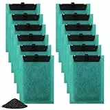 KXVXXV Filterpads für Tetra Filter 12 Pack Ersatz Filterpads Kompatibel für Tetra EasyCrystal Filter 250/300 für Repto DecoFilter