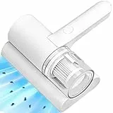 RWSRW Milbensauger für Matratzen 10KPA Milbensauger mit UV-Licht Absaugung Milbenstaubsauger Matratzensauger Entfernt 99,9% Bakterien Allergene und Staub-Milben