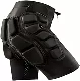 doorslay Protektorenhose, Gepolsterte Shorts, 3D Hüftpolster Schutz Shorts, Schützende Snowboard Shorts für Snowboarding, Skaten und Skifahren, Po und Steißbein