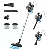 Vexilar 5-in-1 Staubsauger, 600W/28KPa Staubsauger mit Kabel, Leicht Handstaubsauger mit 7m Kabellänge, 800ml Staubbehälter, Stielstaubsauger mit Kabel für Boden, Teppich, Haare
