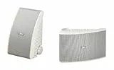 Yamaha NS-AW392 2-Wege Außenlautsprecher (120 Watt, 86 dB) 1 Paar weiß