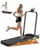 LONTEK Laufband für Zuhause klappbar, 2.5HP Laufband mit Steigung für Zuhause 15%, kompaktes Walking Pad mit Steigung max. Belastung 136 kg, Leise und dennoch leistungsstark