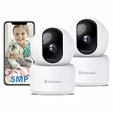 GALAYOU 3 K (5 MP) Babyphone Überwachungskamera WiFi – Überwachungskamera für den Innenbereich für Babys, menschliche Erkennung AI, intelligentes 360°-Tracking mit kontinuierlicher Aufnahme