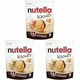Ferrero nutella biscuits – Knuspriger Keks mit einem cremigen Herz aus nutella – 1 x 304 g Packung (Packung mit 3)