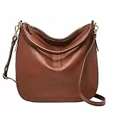 Fossil Jolie Hobo-Handtasche für Damen, Leder, Henkeltasche, Braun (Modell: ZB1434200)