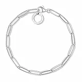 Thomas Sabo Damen Charm-Armband Charm Club 925 Sterling Silber X0253-001-21-L18,5