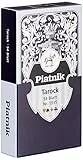 Piatnik - 1935 Tarock Ornament 54 Blatt, Rot/Ausflug, Einfarbig (Getaway Solids)