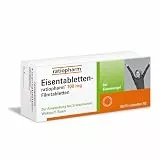 Eisentabletten-ratiopharm® 100 mg Filmtabletten: Eisenmangel ausgleichen und sich wieder fit und aktiv fühlen, 50 Filmtabletten