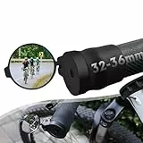 Arkham Fahrradspiegel für Lenker, Mini Rückspiegel Klappbarer, Gummi-Befestigungshülse den, Lenkerendradspiegel 360° drehbarer universeller Mountainbike, , 3171-Mount