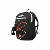 Mammut First Zip 16 | Outdoor Rucksack, für 2- bis 9-Jährige Kinder, Brustgurt mit Signalpfeifer | Schwarz, 16 l