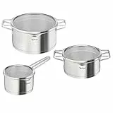 Jamie Oliver by Tefal 9-teiliges Ingenio Kochgeschirr-Set, Topfset Induktion mit Pfannen, 2 abnehmbare Griffe, 2 beschichtete Pfannen, 2 Töpfe, 3 Deckel, für alle Herdarten geeignet, L9769932
