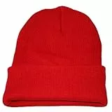 Generisch 2026 Unisex Hop Hip Slouchy Wintermütze Ski Warm Knitting Baseball Caps (Red, One Size)