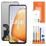AGCUT Ersatzbildschirm für Unihertz Tank 3 LCD Display Ersatz für Unihertz Tank 3 LCD Display Digitizer Touchscreen Komplette Montage mit Reparatur-Set