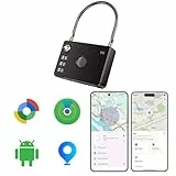 MiLi Smartes Kofferschloss mit Tracker, TSA-zertifiziert, Bluetooth Zahlenschloss mit Apple „Wo ist?“ & Google „Mein Gerät finden“, Gepäck Tracker Schloss für Koffer, Rucksack, Reise