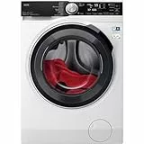 AEG WiFi Waschtrockner, 11 kg Waschen, 7 kg Trocknen, D/A-10%, Serie 8000 PowerCare – Faserschonendes Waschen und Trocknen, AutoDose - Präzisionsdosierung von Waschmittel, 1600 U/min, LWR8D80610