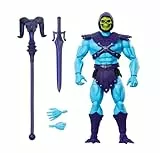 Masters of the Universe Masterverse Skeletor Vintage Collection Actionfigur, 18 cm, mit Zubehör, Schwert und Stab, Blau und Violett