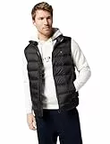 Tommy Jeans Herren Weste Down Leicht, Schwarz (Black), M