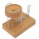 BRRNOO Perpetuum Mobile, Perpetuum Mobile Schreibtischspielzeug Newtons Cradle Kinetic Art Device Lerngerät für den Unterricht