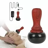 Hot Stone Massage Tragbar Heiße Massagesteine mit 5 Gänge Wärmegerät, 2 In 1 Gua Sha Werkzeug Massager Heiße Steine ∅ 85mm, Wärme-Massagetherapie, Spa, Massagetherapy & Entspannung