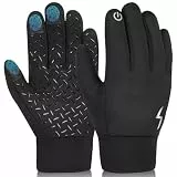 jianyana Handschuhe Kinder Winterhandschuhe FahrradHandschuhe Kinder Warme Anti-Rutsch Reithandschuhe Handschuhe Sport Outdoor Laufhandschuhe für 4-12 Jahre Jungen Mädchen
