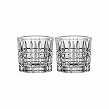 Spiegelau & Nachtmann Square Teelichthalter 2er Set, Klar, Höhe: 6,6 cm, Windlicht aus Kristallglas, 104954