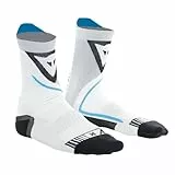 Dainese Dry Mid Socks, Motorrad Socken Kurz Sommer, für Damen und Herren, Schwarz/Blau, EU 42-44