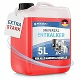Universal Entkalker Konzentrat I 5 Liter Kanister für Kaffeevollautomaten & Kaffeemaschine I Konzentrat mit Farbindikator I universell einsetzbar für alle Marken