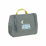 LÄSSIG Kinder Kulturtasche Waschbeutel Waschtasche Kulturbeutel zum Hängen/Mini Washbag Adventure Bus