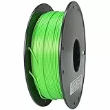 GIANTARM PLA Filament 1.75mm,3D Drucker Filament PLA 0.5 kg Spule(1,1 lbs),MaBgenauigkeit +/- 0,02mm,3D-Druck-Filament für 3D-Drucker (Grün)