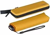 Knirps Taschenschirm US.050 Ultra Light Slim Manual im Etui - Curry