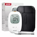 yuwell Blutzuckermessgerät Set mit Teststreifen x 10 und Lanzetten x 10, inkl. Batterien (Modell 710)