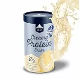 Multipower Creamy Protein Shake 420 g, hochwertiges Vanille Protein Pulver mit Whey und Casein, für leckere Shakes zum Muskelaufbau