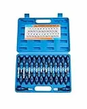 RUIZHI 23-TLG Terminal Removal Tool Kit - zum Entfernen von Fahrzeugkabelbaum Steckern, Universal KFZ Steckverbinder Entferner mit Handschuhen, Geeignet für Runde und Flache Klemmen