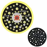 NewZC 6 Zoll Schleifteller 150mm Kompatibel mit Mirka Abranet CEROS DEROS - Schleifplatte Polierpads Set 52 Löchern 5/16 Gewinde Schleifscheiben Polierscheibe für Exzenterschleifer Winkelschleifer