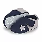 Sterntaler Baby Jungen Krabbelschuh Slipper, Blau (Marine 2301951), 19/20 EU